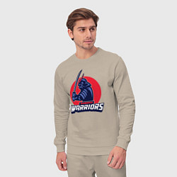 Костюм хлопковый мужской Samurai warriors, цвет: миндальный — фото 2