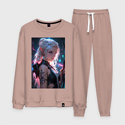 Мужской костюм Прекрасная девушка-эльф с луком