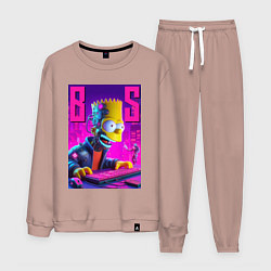 Мужской костюм Bart Simpson - cyber gamer