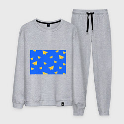 Мужской костюм Желтый самолетик