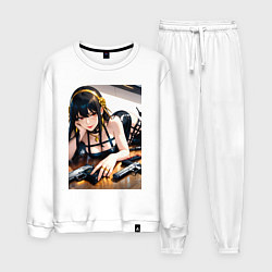 Костюм хлопковый мужской Йор Форджер Семья шпиона, цвет: белый