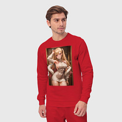 Костюм хлопковый мужской Marin Kitagawa: Sexy Girl, цвет: красный — фото 2