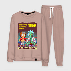 Мужской костюм Mortys boxing team - ai art fantasy