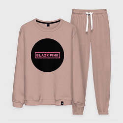 Мужской костюм Blackpink logotype - group of South Korea