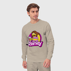 Костюм хлопковый мужской Barney with beer, цвет: миндальный — фото 2