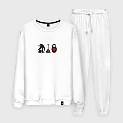 Мужской костюм Матрёшка и медведь