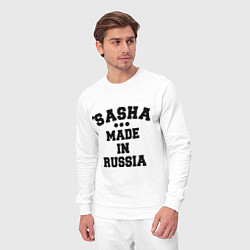 Костюм хлопковый мужской Саша made in Russia, цвет: белый — фото 2