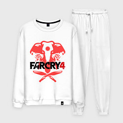 Костюм хлопковый мужской Far Cry 4, цвет: белый