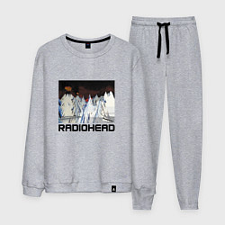 Костюм хлопковый мужской Radiohead Winter, цвет: меланж