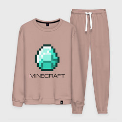 Мужской костюм Minecraft Diamond