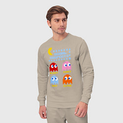 Костюм хлопковый мужской Pac-Man: Usual Suspects, цвет: миндальный — фото 2