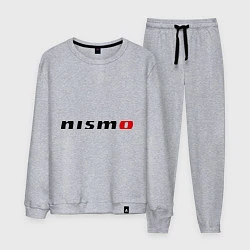 Костюм хлопковый мужской Nismo, цвет: меланж