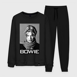 Костюм хлопковый мужской Bowie Legend, цвет: черный