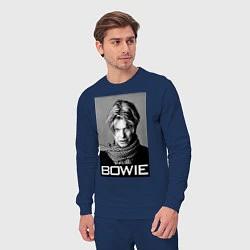 Костюм хлопковый мужской Bowie Legend, цвет: тёмно-синий — фото 2