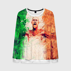 Свитшот мужской Conor McGregor: Ireland, цвет: 3D-белый