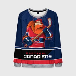 Свитшот мужской Montreal Canadiens, цвет: 3D-меланж