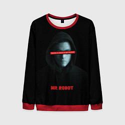 Свитшот мужской Mr Robot, цвет: 3D-красный