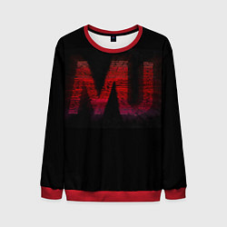 Свитшот мужской Manchester United team, цвет: 3D-красный