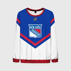 Свитшот мужской NHL: New York Rangers, цвет: 3D-красный