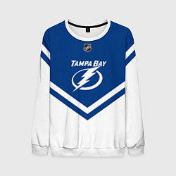 Свитшот мужской NHL: Tampa Bay Lightning, цвет: 3D-белый