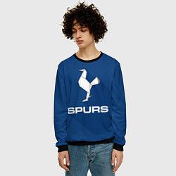 Свитшот мужской Tottenham Spurs, цвет: 3D-черный — фото 2