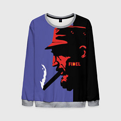Свитшот мужской Fidel, цвет: 3D-меланж