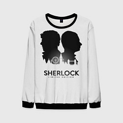 Свитшот мужской Sherlock Edition, цвет: 3D-черный