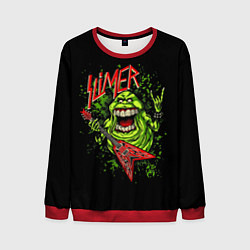 Свитшот мужской Slayer Slimer, цвет: 3D-красный