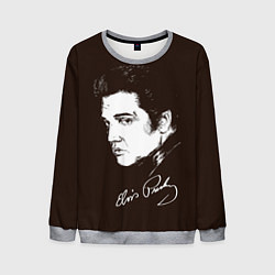 Свитшот мужской Elvis Presley, цвет: 3D-меланж