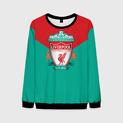Свитшот мужской Liverpool: Green style, цвет: 3D-черный