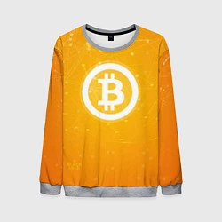 Мужской свитшот Bitcoin Orange