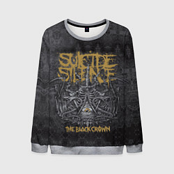 Мужской свитшот Suicide Silence: The Black Crown