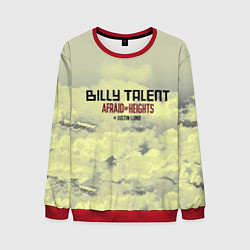 Свитшот мужской Billy Talent: Afraid of Heights, цвет: 3D-красный