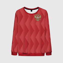 Свитшот мужской Сборная России, цвет: 3D-красный