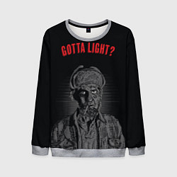 Свитшот мужской Gotta light?, цвет: 3D-меланж