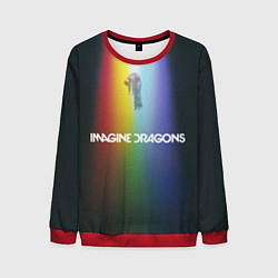 Свитшот мужской Imagine Dragons, цвет: 3D-красный