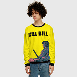 Свитшот мужской Kill Bill, цвет: 3D-черный — фото 2