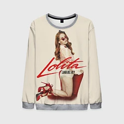 Свитшот мужской Lana Del Rey: Lolita, цвет: 3D-меланж