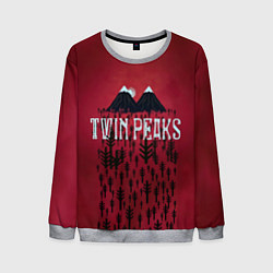 Свитшот мужской Twin Peaks Wood, цвет: 3D-меланж
