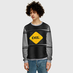 Свитшот мужской Oil, цвет: 3D-меланж — фото 2