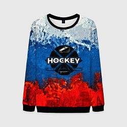 Мужской свитшот Хоккей триколор