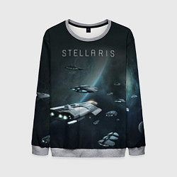 Свитшот мужской Stellaris, цвет: 3D-меланж