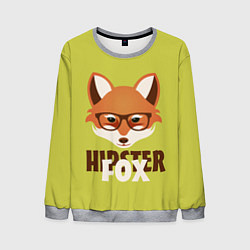Мужской свитшот Hipster Fox