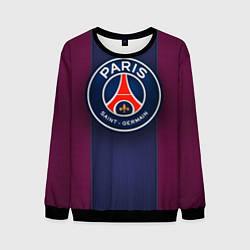 Свитшот мужской Paris Saint-Germain, цвет: 3D-черный