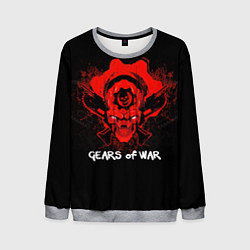 Свитшот мужской Gears of War: Red Skull, цвет: 3D-меланж