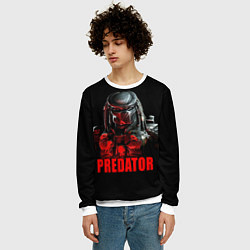 Свитшот мужской Iron Predator, цвет: 3D-белый — фото 2