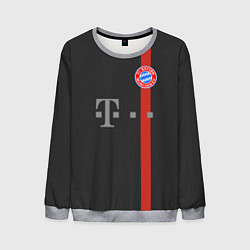 Свитшот мужской Bayern FC: Black 2018, цвет: 3D-меланж