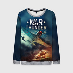 Мужской свитшот Гром войны