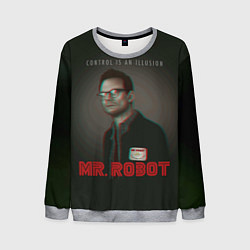 Мужской свитшот Mr Robot: Illusion