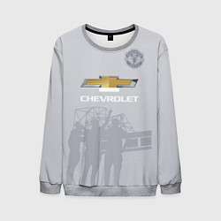 Свитшот мужской Man UTD FC: Pogba Away 17/18, цвет: 3D-меланж